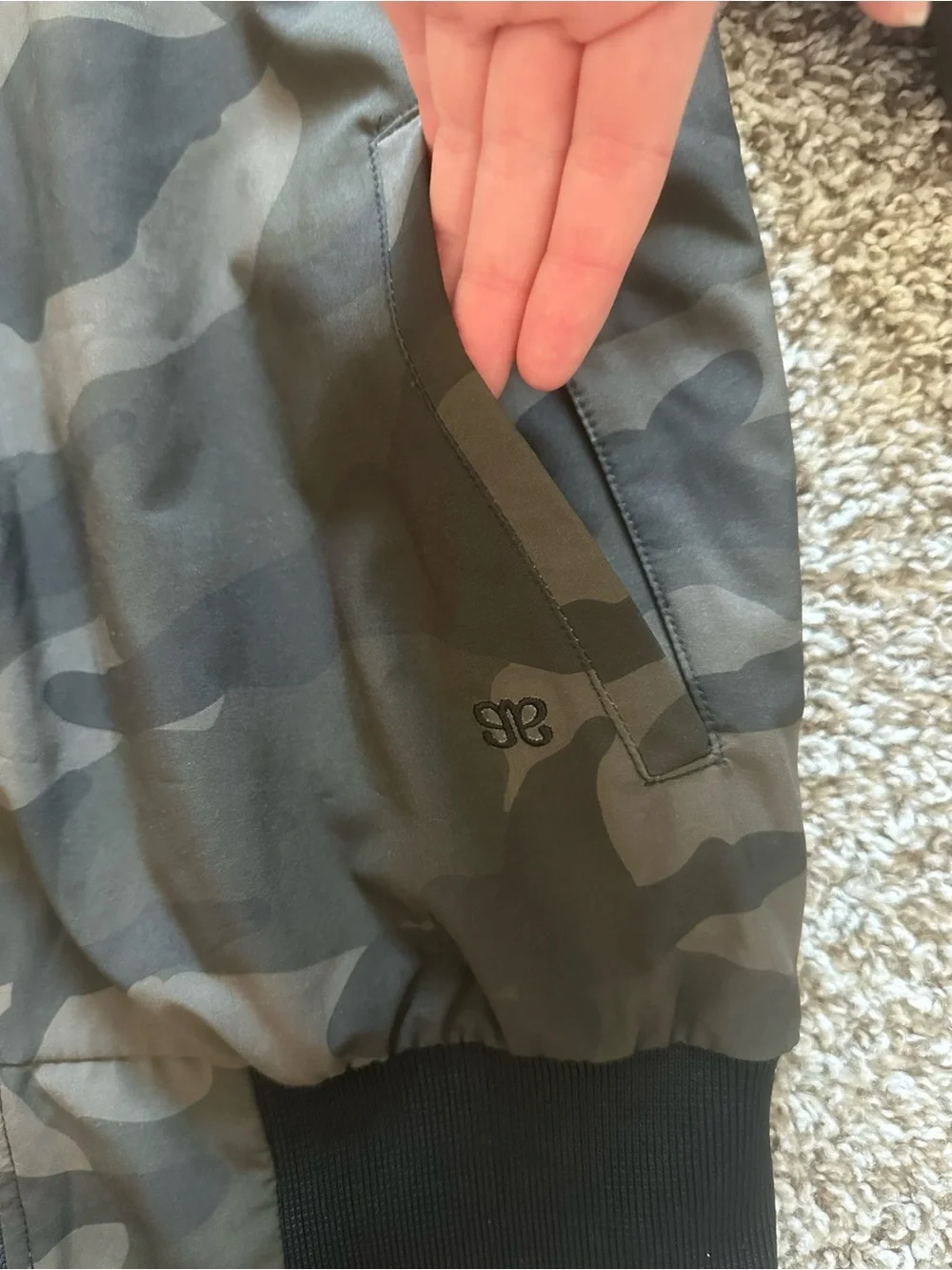 Albion Camouflage Bomber Jacket